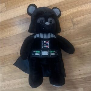 Build-A-Bear Black and Gray Plush Toy